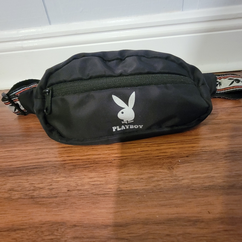Playboy Black Fanny Pack Waist Bag